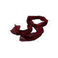 Solid Crinkle Chiffon Scarf